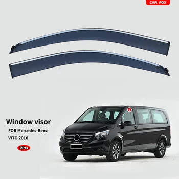 За MERCEDES Benz V-Class VITO Viano W447 W639 2003 Момента Пластмасов Прозорец Козирка Вентилационни Завеси за Защита Срещу Слънце И Дъжд